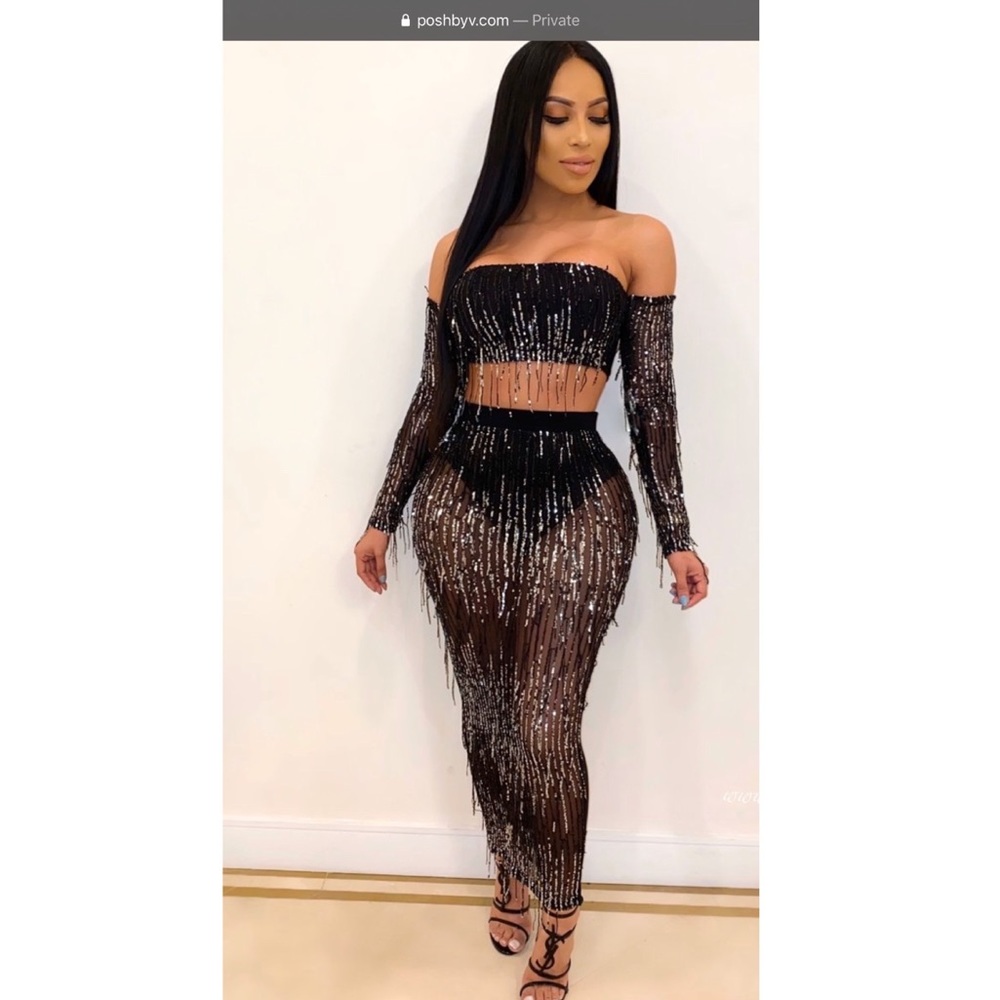 Liszt Glam Skirt set